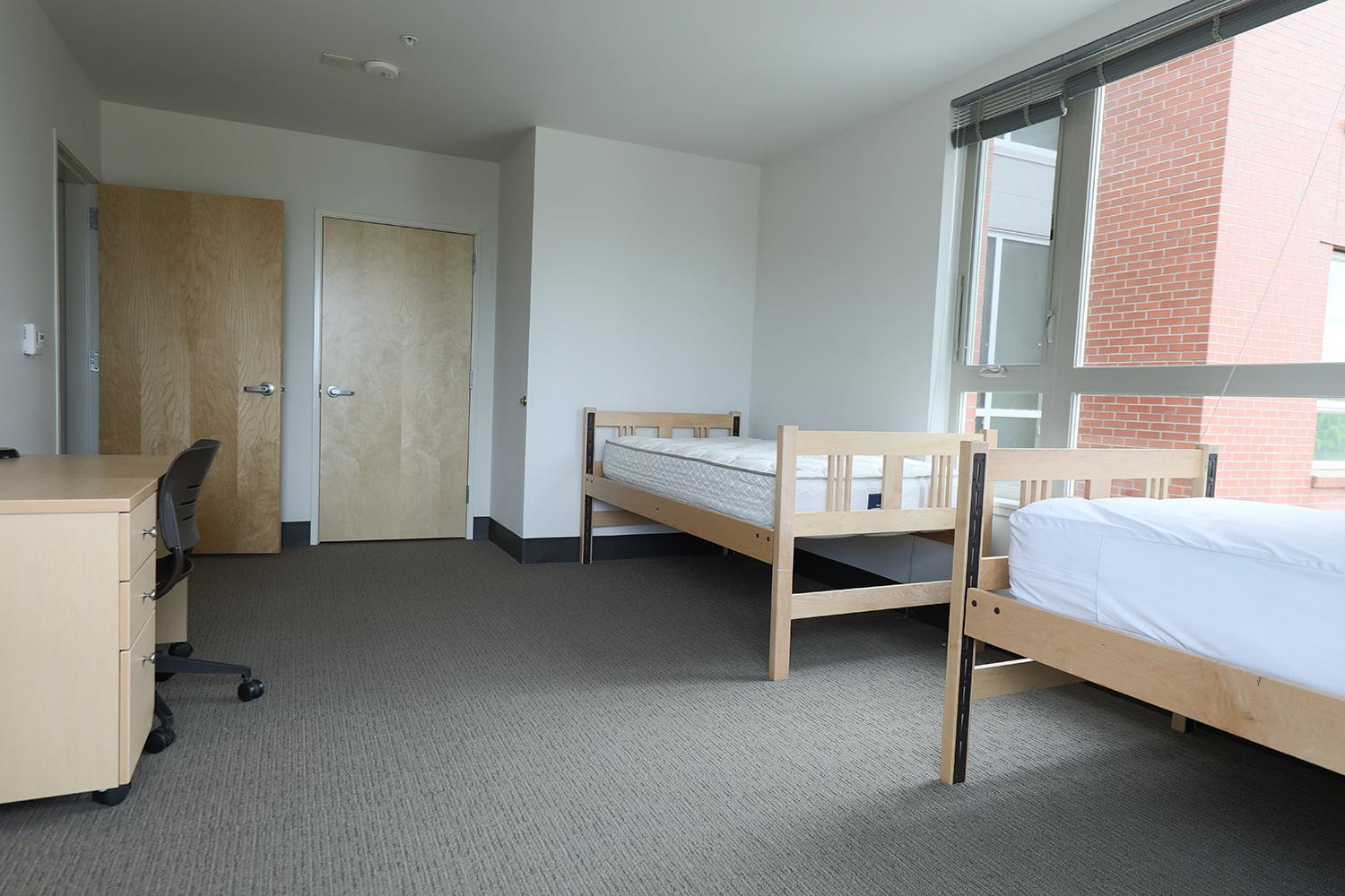 Residence hall room interior